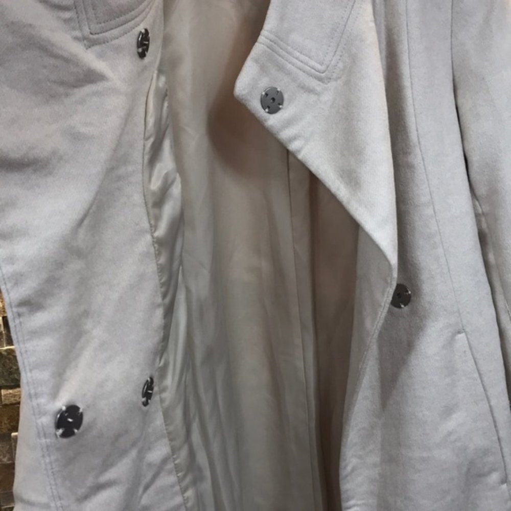Kenneth Cole Wool Blend Maxi Wrap Coat - Picture 7 of 9